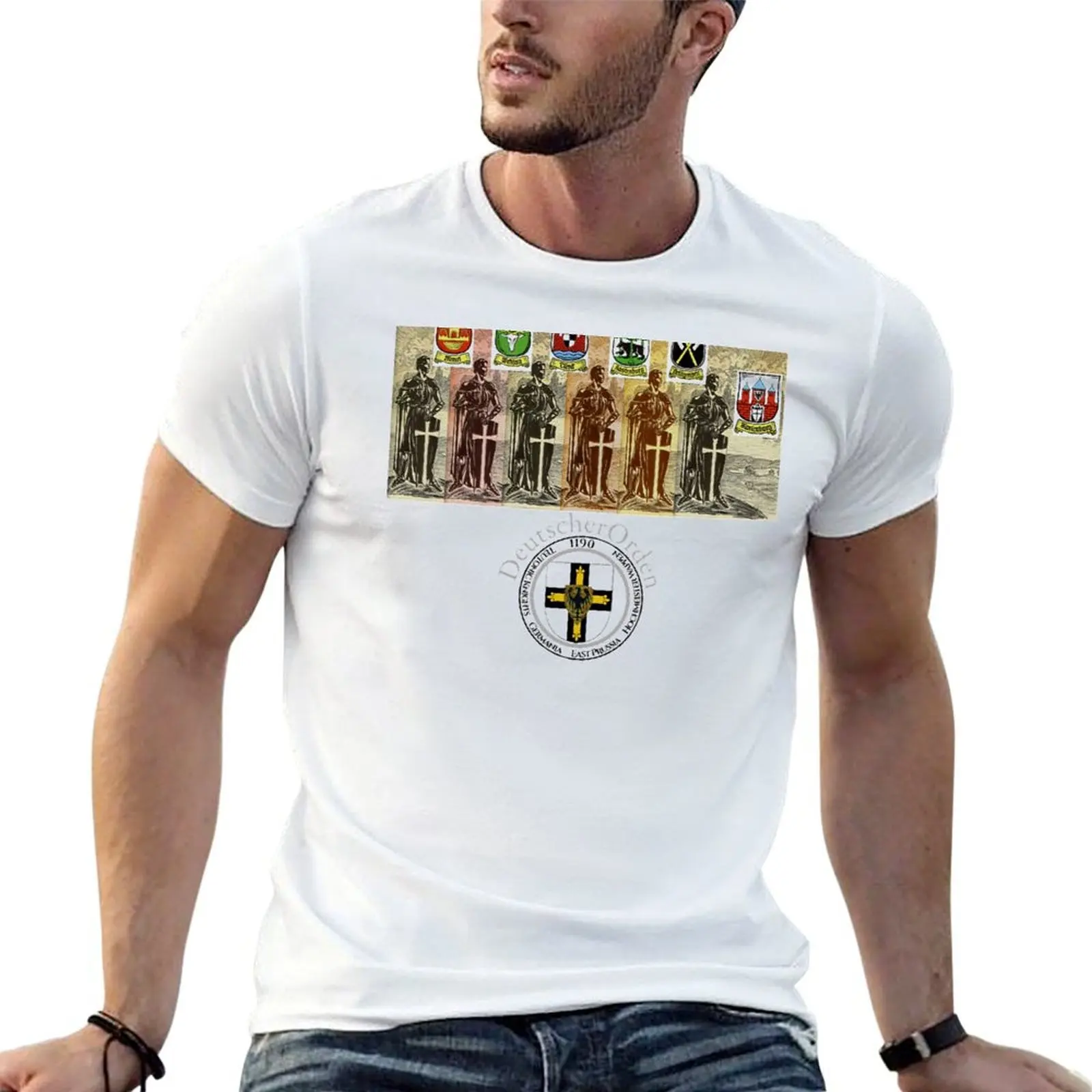 Deutscher Orden..Teutonic Knights . East Prussia T-Shirt funny t shirts cotton man t shirts graphic T-Shirt