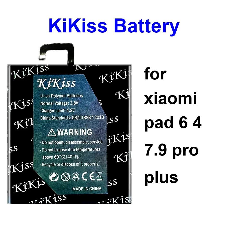 

Tablet Battery Stable BN80 BN60 BP4M 4800-9000Mah For Xiaomi Pad 6 4 7.9 Pro Plus