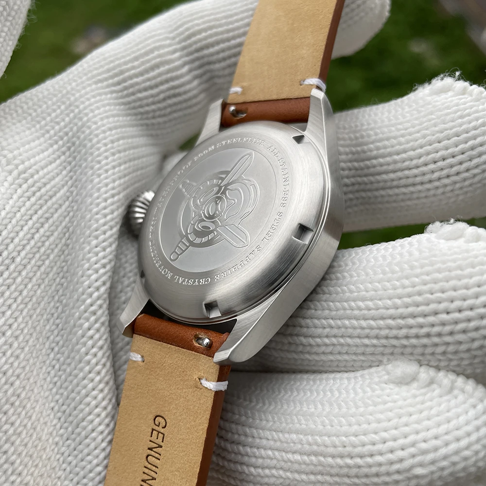 ساعة يد كوارتز جديدة رسمية من STEELFLIER SF740V سوبر C3 مضيئة 200 متر مقاومة للماء VH31 حركة كتم الصوت ساعة عمل عصرية للرجال