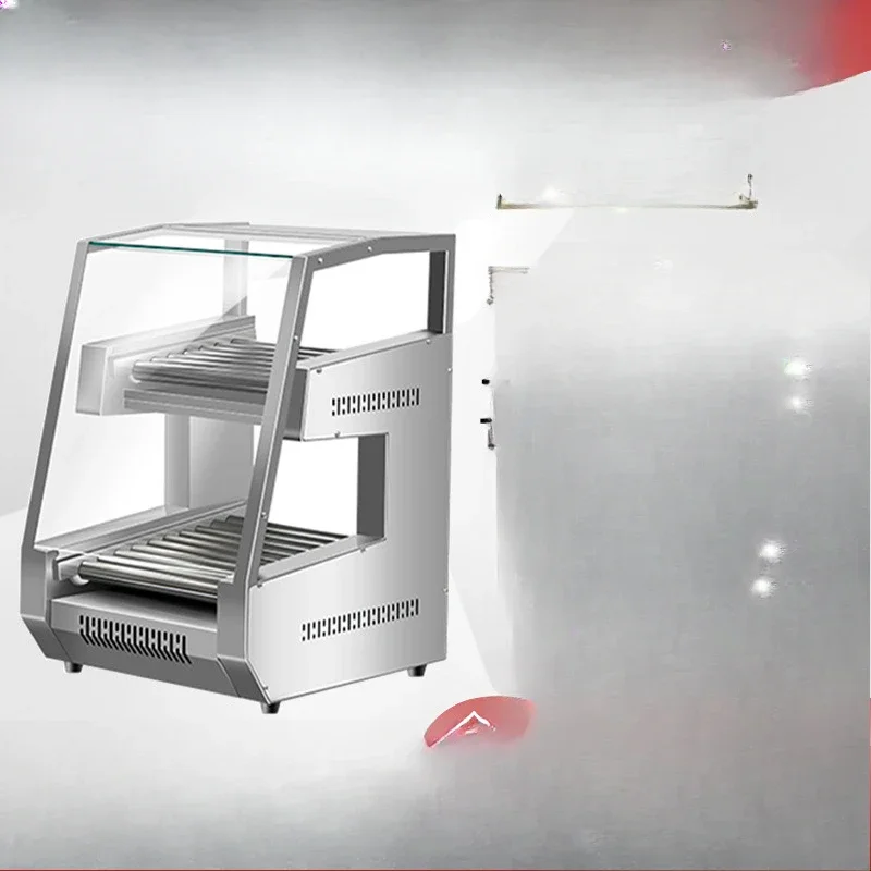 Sausage grill machine, commercial double-layer hot dog machine, convenience store snack bar fully automat Minimum order of 3