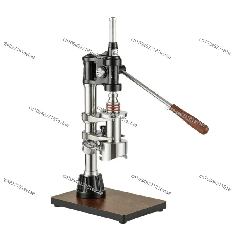 Portable Stainless Steel Manual Espresso Maker Lever Pressure Profiling for Home Commercial