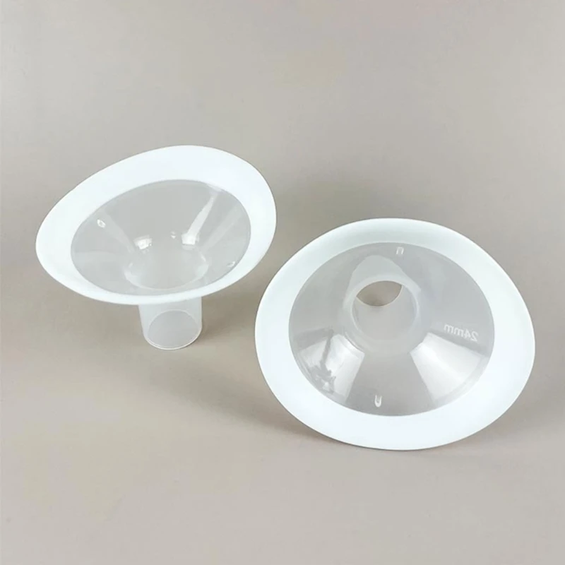 Breast Shield Silicone Breast Flanges Soft Breast Shield Simple Installation for Enhances Pumping Experience