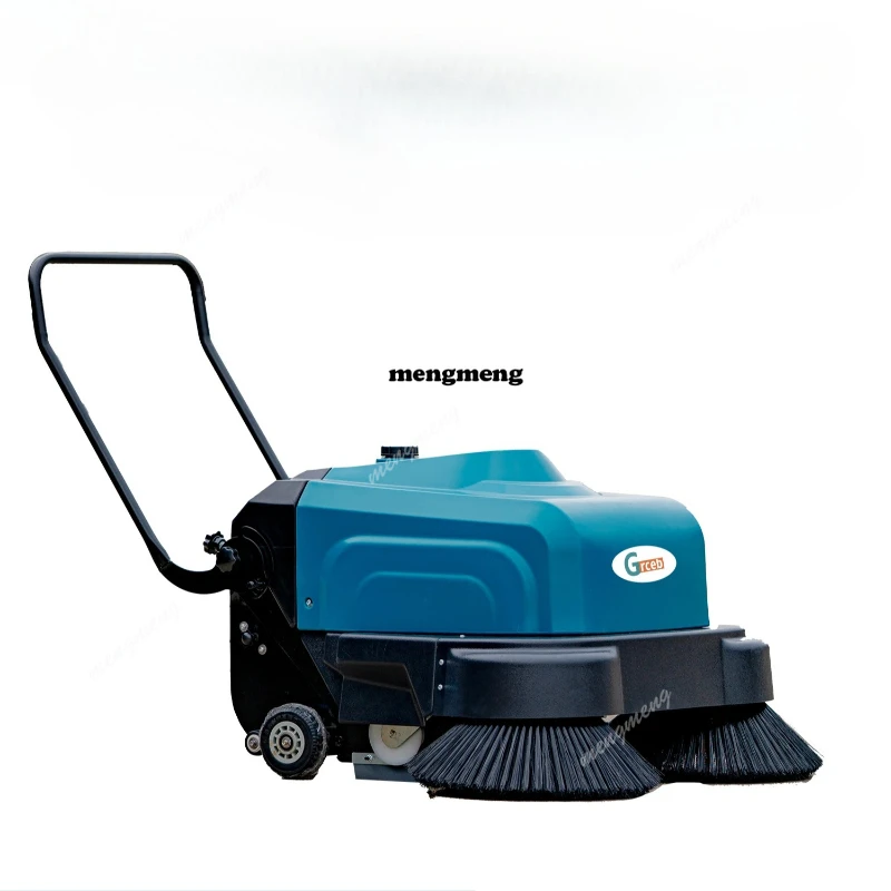 Automatic Electric 1000 Street Cleaning Machine Manual Road Floor Sweeper Pump Brush Battery Hotels Printing Shops