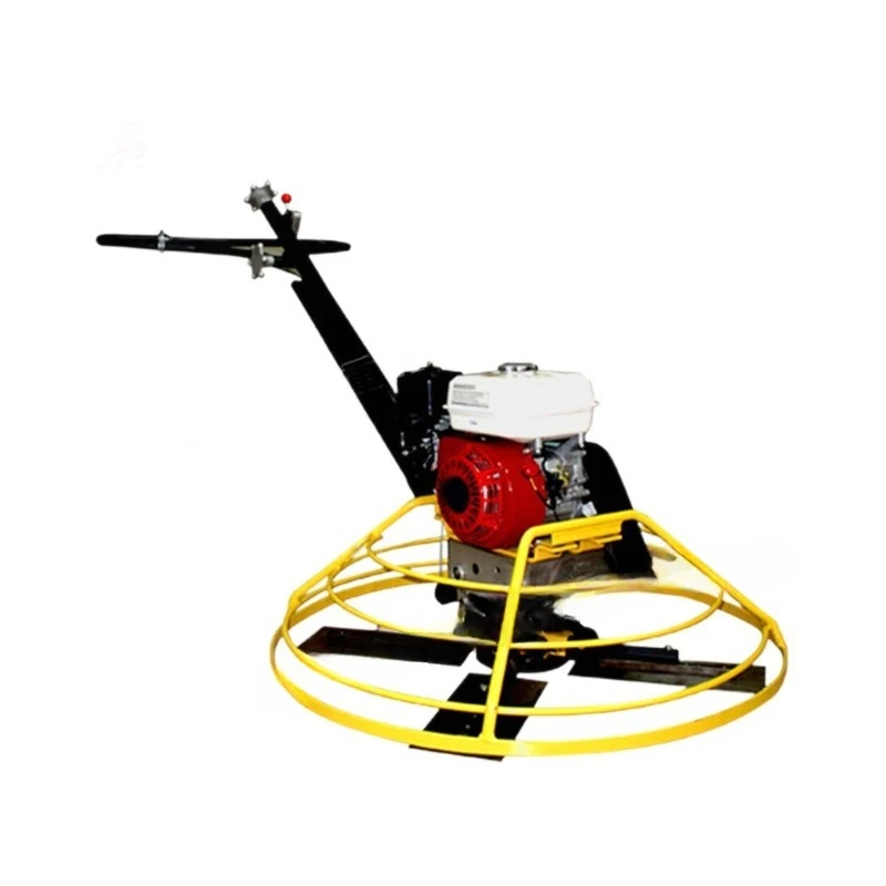 

Small concrete pavement trowel walk-behind construction pavement trowel electric floor square polishing machine