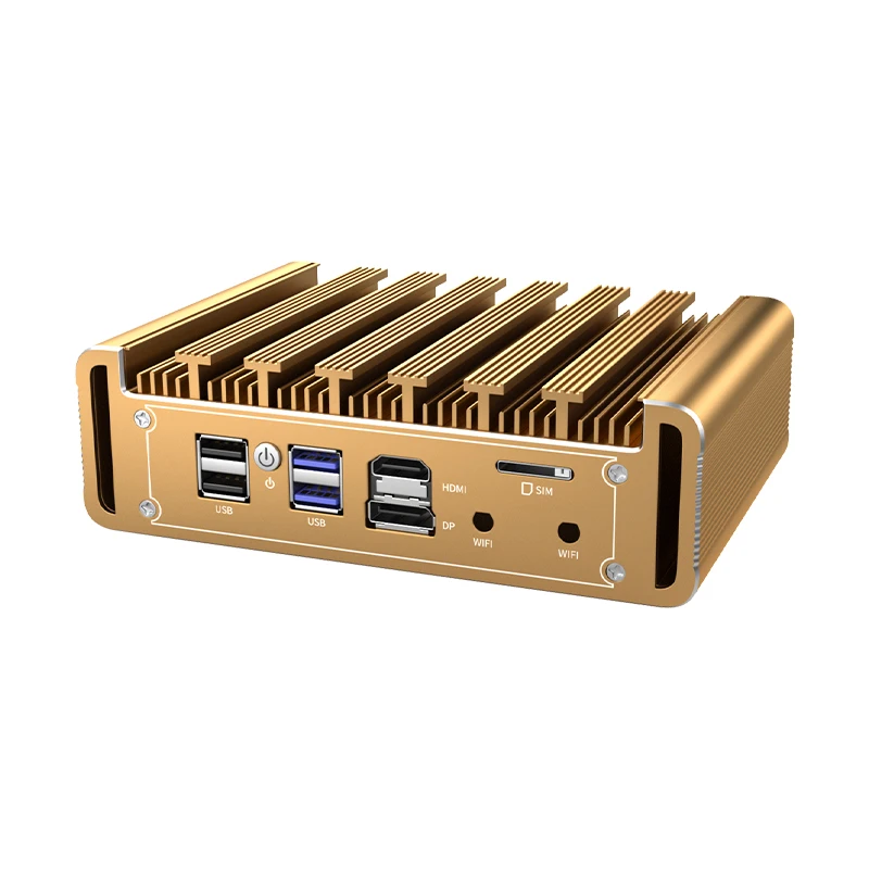 [6.6Gold]BKHD G31 Pfsense Mini PC InteI Celeron N5105 processore Quad Core 5 porte Ethernet 2500Mbps OEM ODM Business Computer