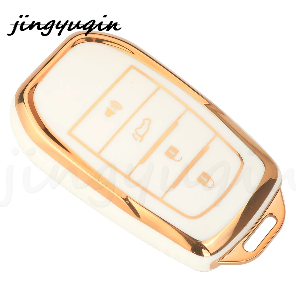 JYQ TPU Auto Remote Car Key Case Cover For Toyota CHR Hilux Fortuner Land Cruiser 200 Camry Corolla Crown RAV4 Highland Auto