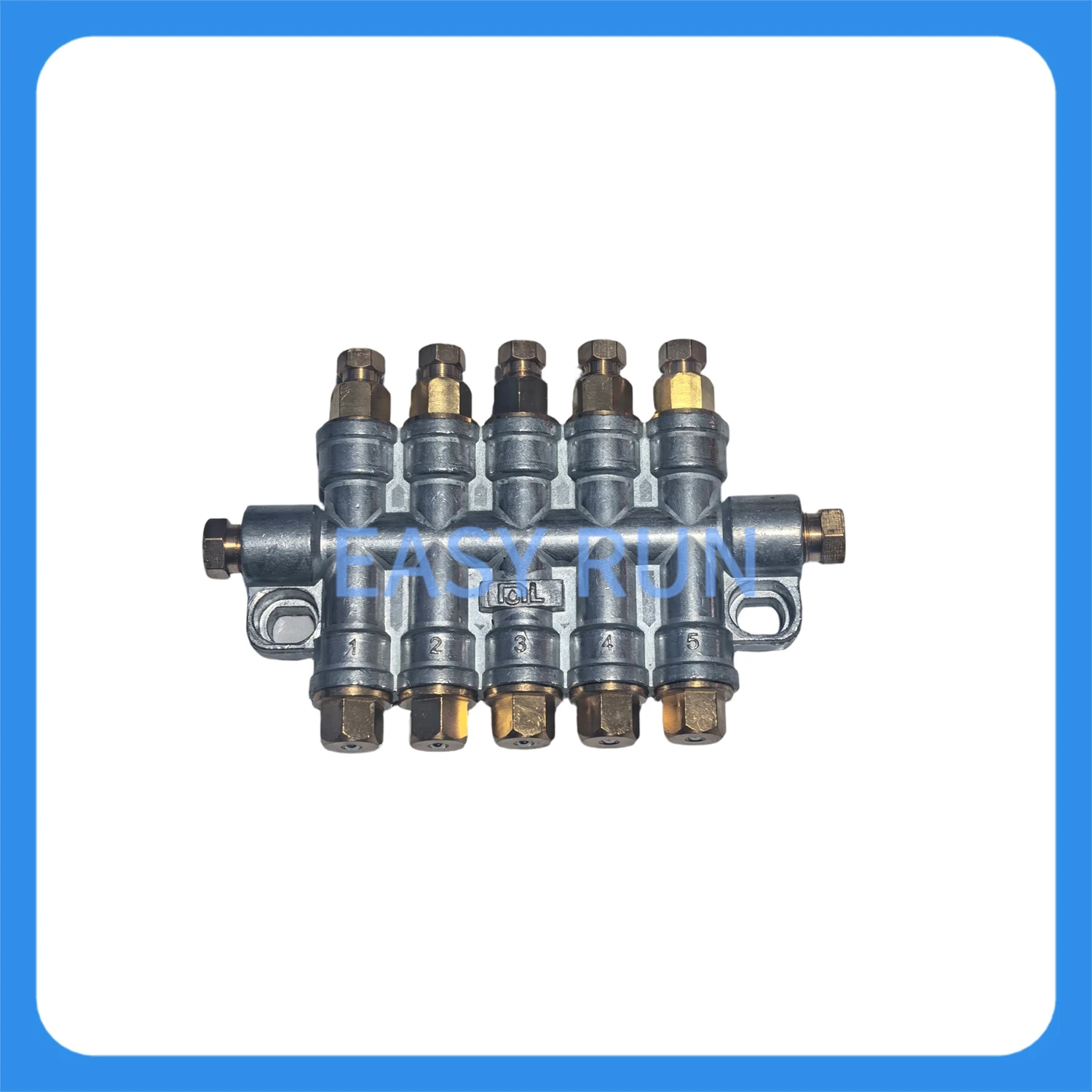 

EASYRUN Detector Volume Distributors Value 2/3/4/5 Ways CNC Machine Lubrication Pressure-Relief Metering Valve Distributor
