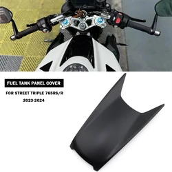 스트리트 트리플 765 R RS 765R 765RS Moto2 2023 2024 오토바이 액세서리 연료 탱크 에어 박스 전면 상단 커버 페어링 카울