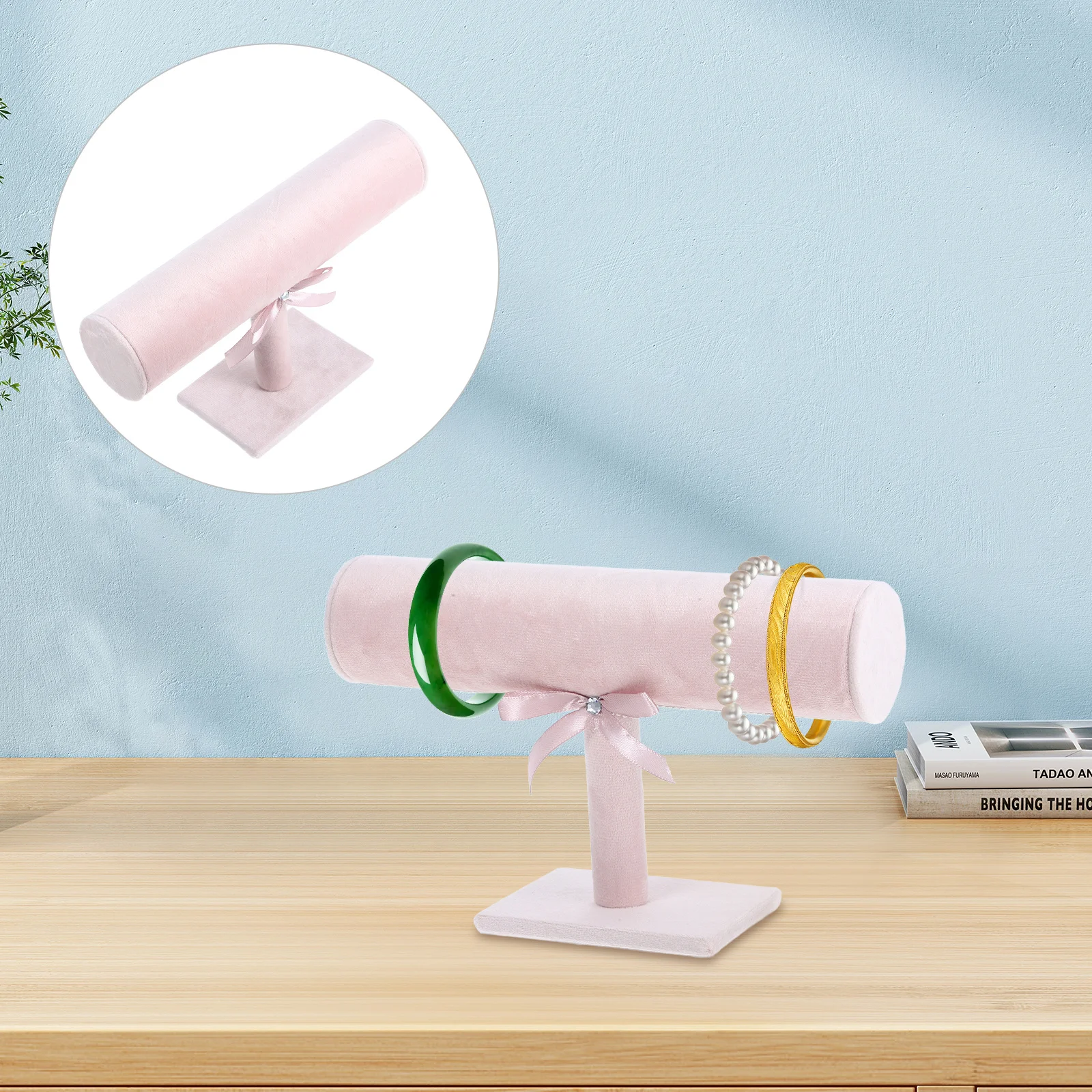 

Fashionable Rotating Hairband Organizer Bracelet Display Stand Jewelry Storage Rack Bangle Holder Necklace Display Household