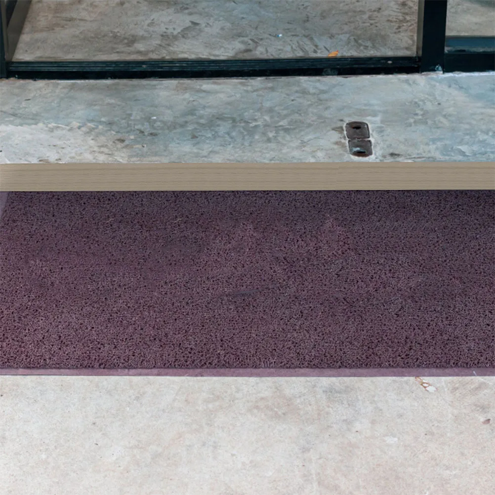 2M Self Adhesive Floor Transition Strip Grey Wood Grain Pvc Threshold For Doorway Edge Trim Divider Strip