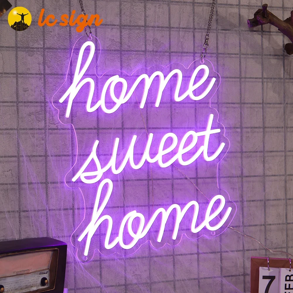 Designs Acrylic Luminous Neon Signs Led Signature small Neon Light for Bedroom Wedding Party Christmas Home Decoration