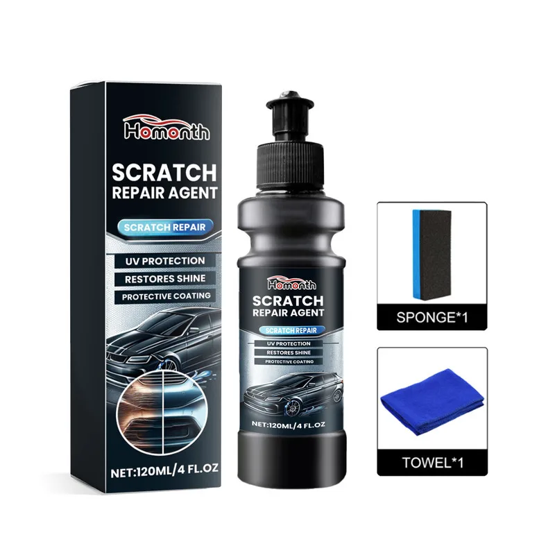 

Car Scratch Remover Calcium Carbonate Glycerin Auto Paint Renewal Protection Polishing Scratch Removal Cleaning Stain Remover
