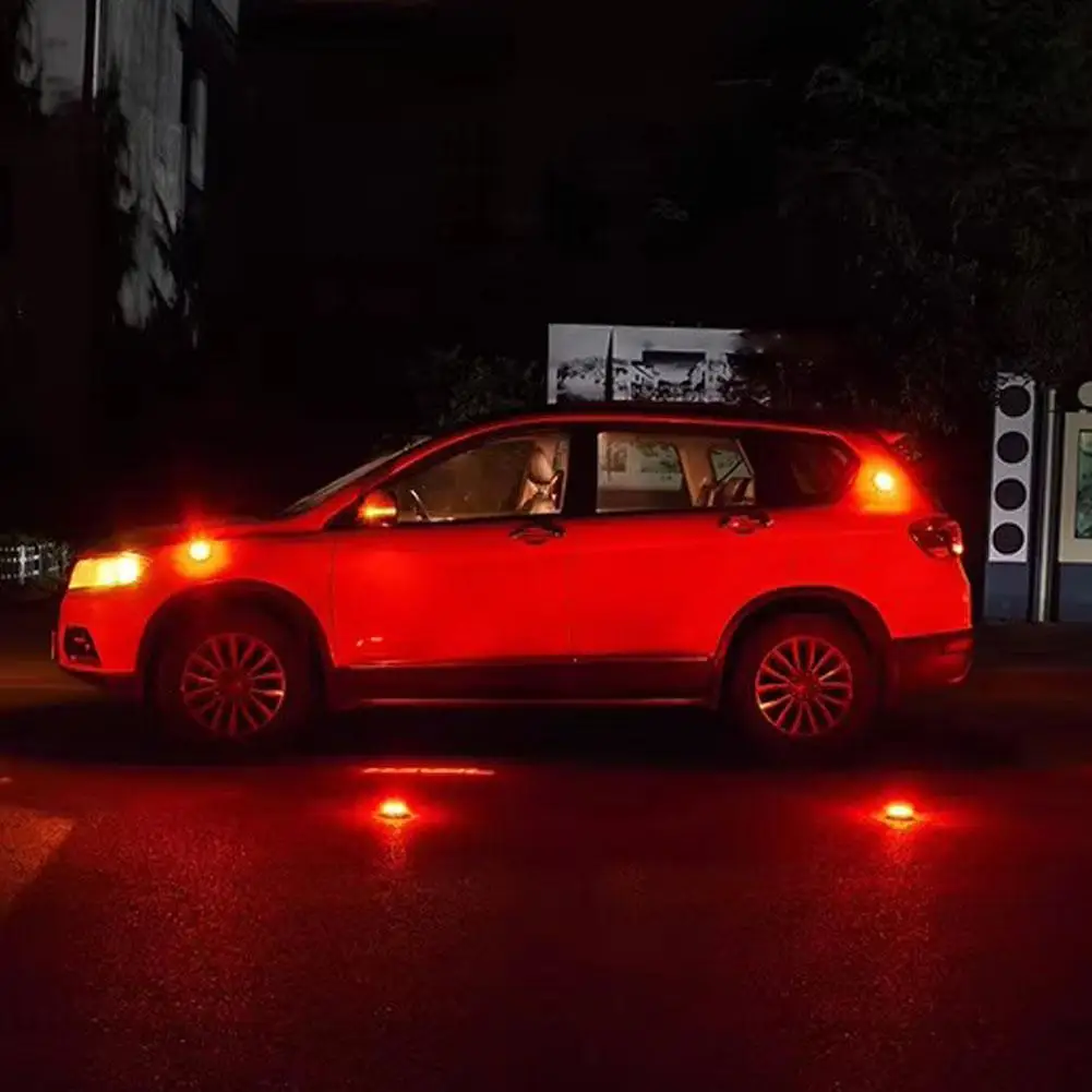 

Магнитные светодиодные аварийные маячки для автомобиля, дорожный сигнальный маяк, аварийная сигнальная лампа, спасательный фонарь, аксессуары для безопасности, мигающий L M6r3