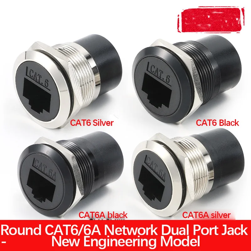 C-Type USB3.0 Panel Socket Metal 22mm Circular Dual USB 2.0/3.0 Thread Module Connector USB Interface Type-C HDMI Plug Sockets