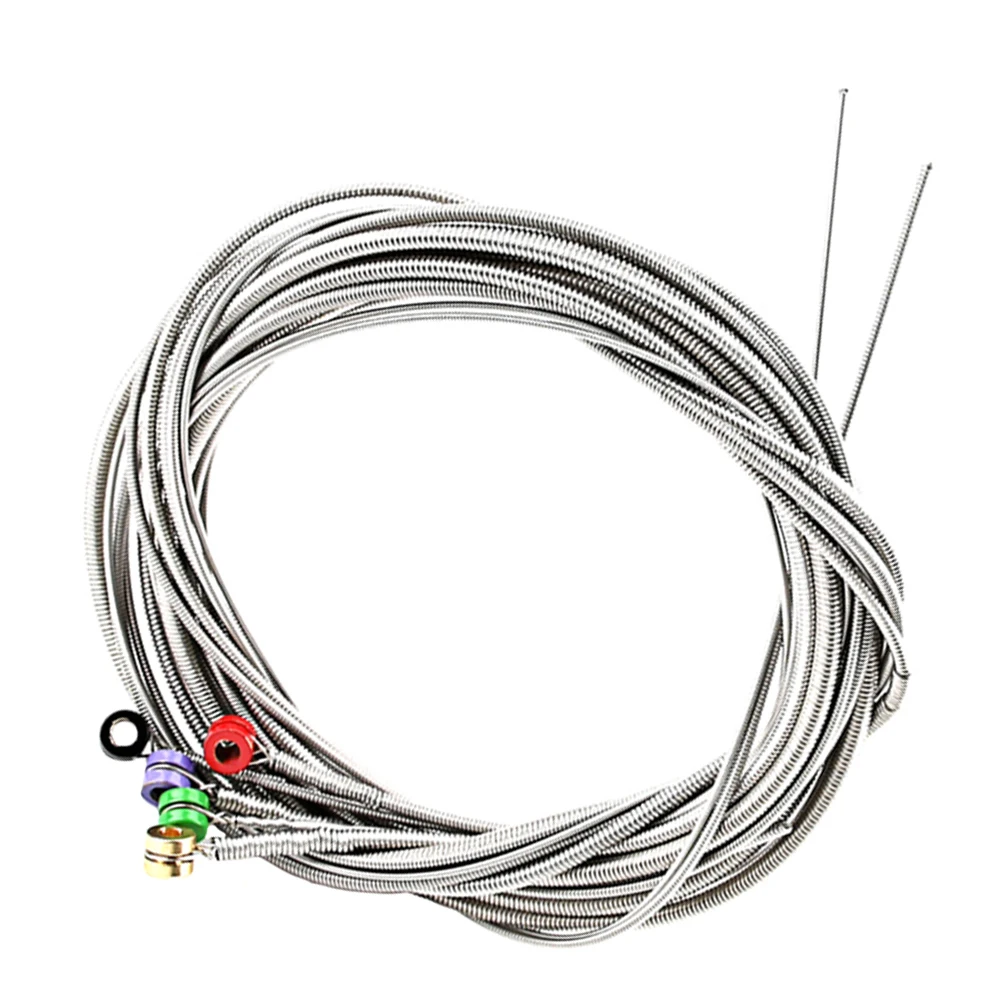 

1Set BassString ReplacementSet SturdyMetalStrings InstrumentAccessories ElectricBassAccessories MusicWire