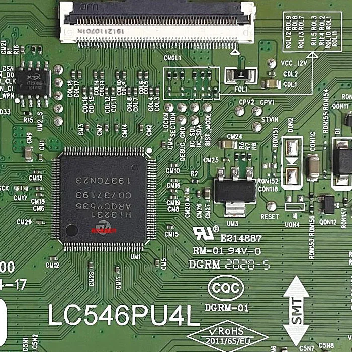 LC546PU4L 5800-T55PU4-LP00 PD6754C2A-V1.0 CC550PV1D LC546PU4L01 pd9254c28-v1.0 t-con dla Skyworth 55A4
