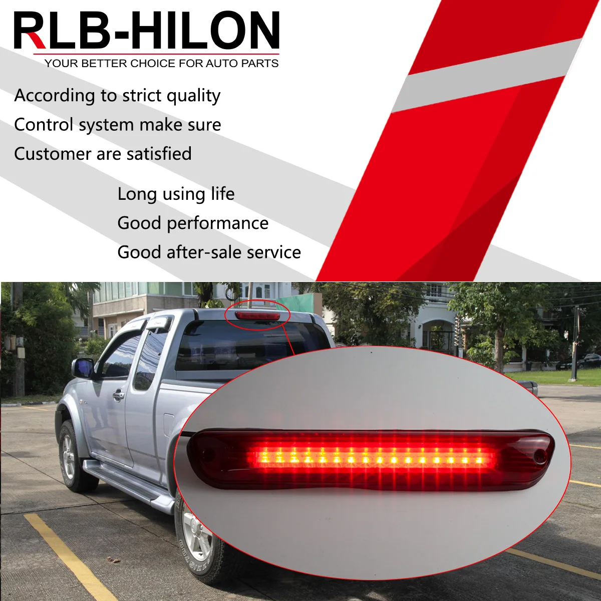 HIGH BRAKE LIGHTS Car High Level Brake Light Replacement for D-MAX 2002 2003 2004 2005 2006 2007 2008 2009 2010 2011