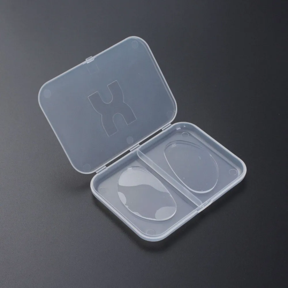 1Pair Silicone Stick-On Myopic Lenses Adhesive Portable Myopia Lens Inserts -1.0/2.0/3.0 Nearsighted Lens Patches