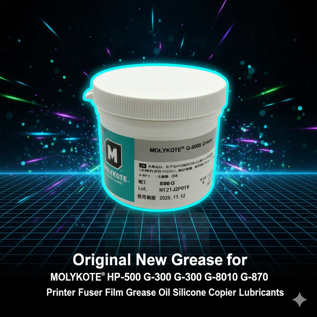 

500 г Оригинальная новая смазка для MOLYKOTE HP-500 G-300 G-8005 G-8010 G-870, масло для термопленки принтера, силиконовые смазки для копировальных аппаратов