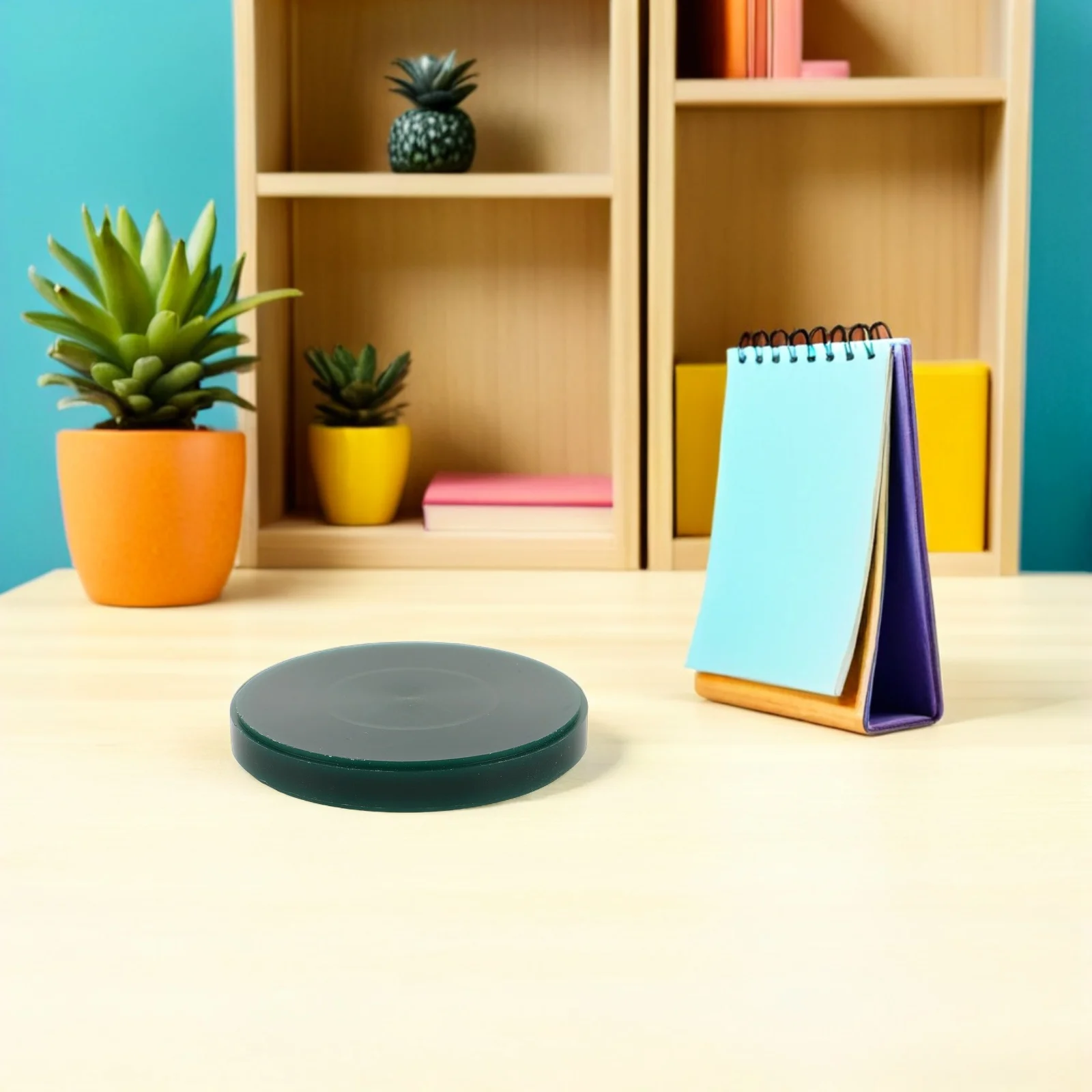 Jewelry Carving Wax Block Round with Hole Ergonomic Precision Casting Wax for Jewelry Making Cad Cam Green Sculpting