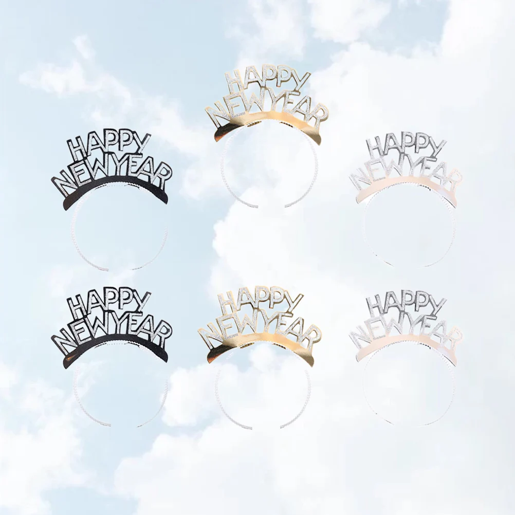 

6 Pcs Year Headb Hair Hoops Elegant Headb s Fashion New Year Headb Headwrap Kids Party Supplies Accessories Non Slip