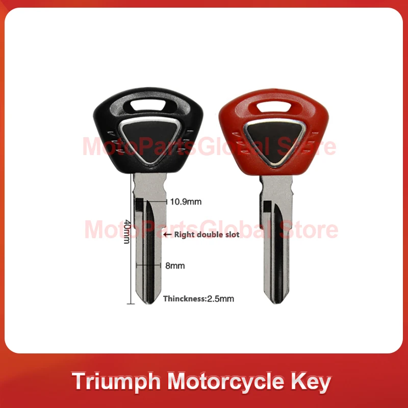 Motorcycle Blank Keys For Triumph 1050 T955 Street Triple 600 675 Tiger 800 T100 T900 T800 T 100 120 900 Triumphkeyless