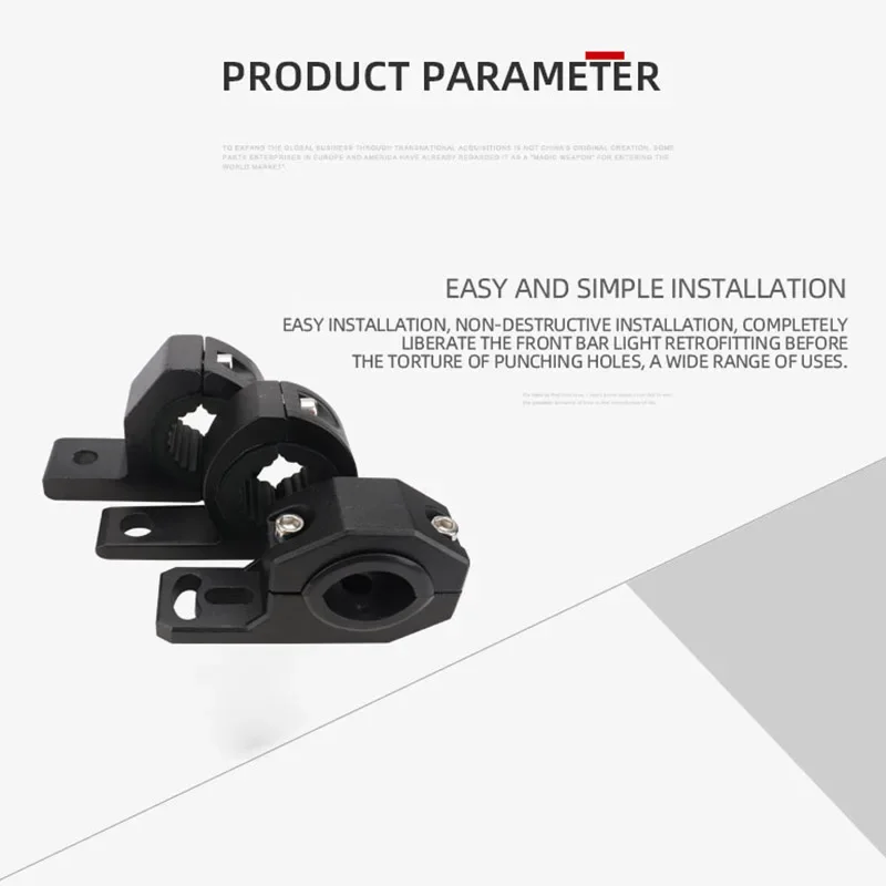 Motorcycle Headlights Support Aluminum Alloy Headlight Brackets Motorcycle Fog Lights Stand Moto Lamp Light Holder Accessories