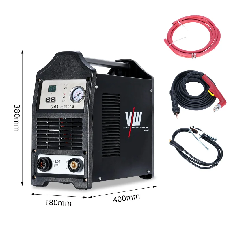 1PC Air Plasma Cutting Machine Adopts IGBT Inverter PWM Technology Compact Size Light weight Digital Display C41