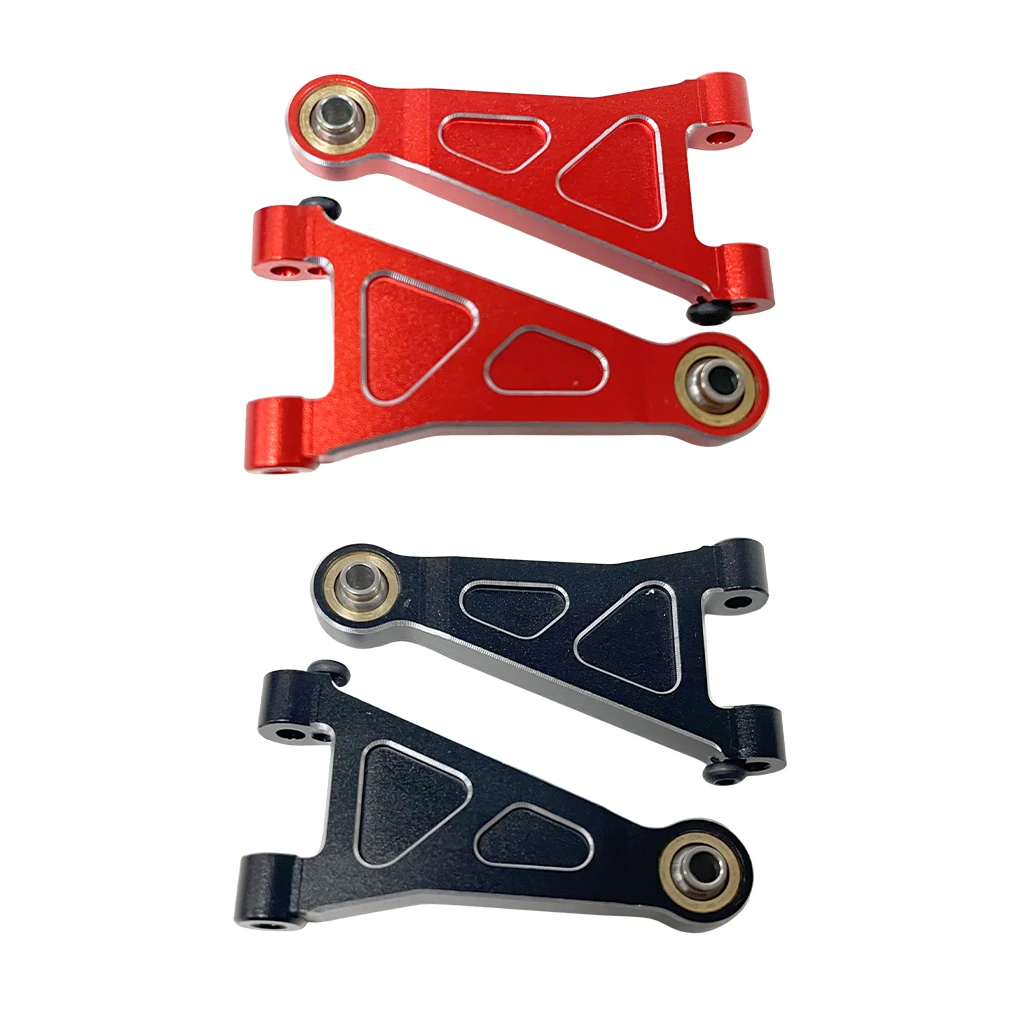 RCGOFOLLOW Aluminum Rc Upper 1/14 Rc Front 14210 14209 Alloy Enhanced Front Suspension Arm Rc Front Arm Red