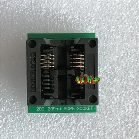 SOP8 do DIP8 szerokokadłubowy 208mil programator odbijający się 25 Patch Adapter testowy