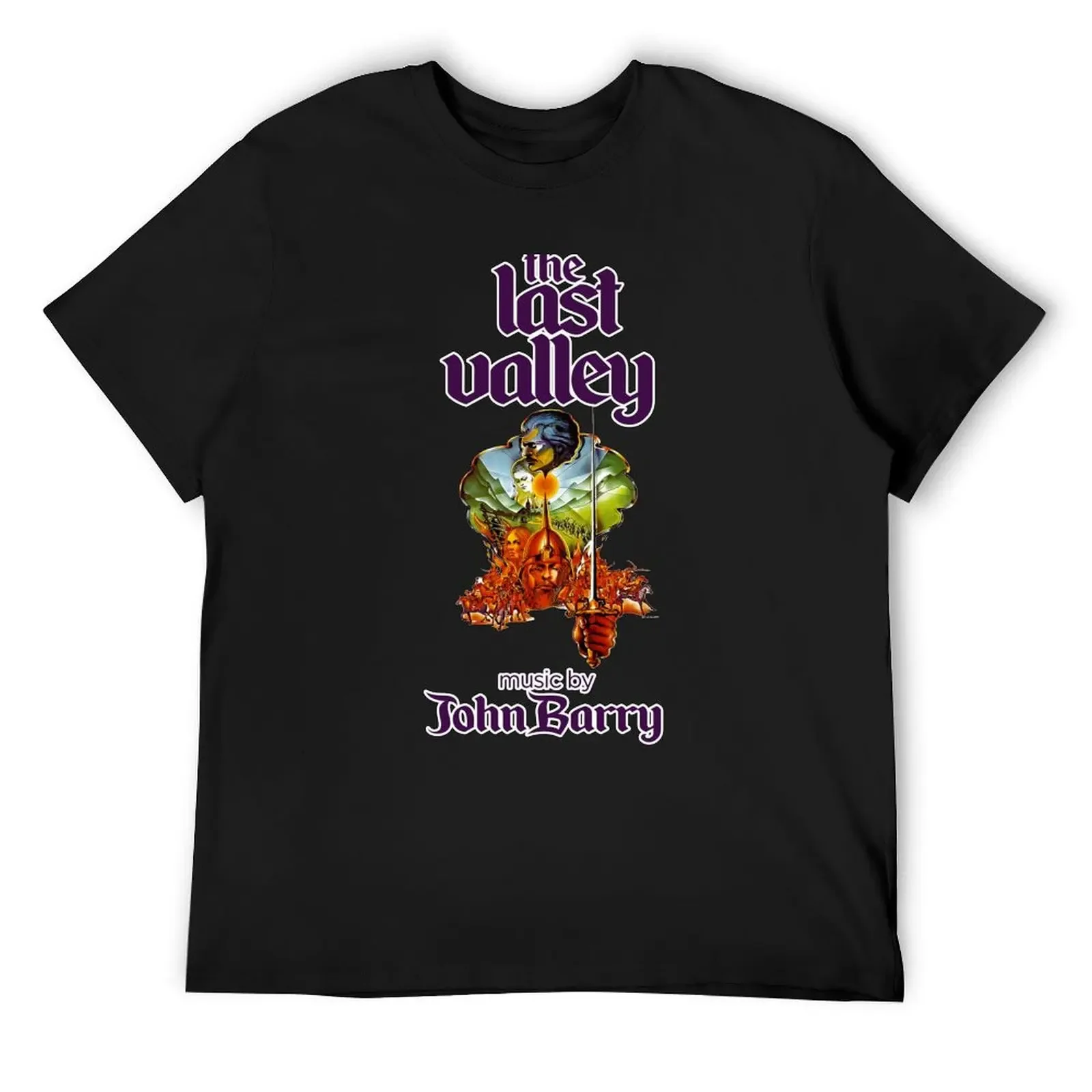 The Last Valley the Classic & superb music by John Barry T-Shirt essential t shirt graphics mens tall t shirts