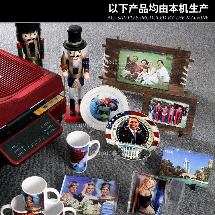 3D vacuum heat transfer machine equipment cup baking machine mobile phone case printing machine