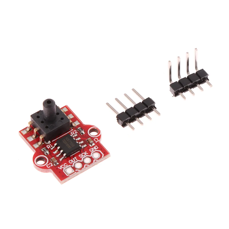 Dc 3.3V 5V 0-40Kpa Druksensor Module Verbinding 2.5Mm Zachte Buis Digitale Vloeistof Waterniveau Controller Board Voor Arduino