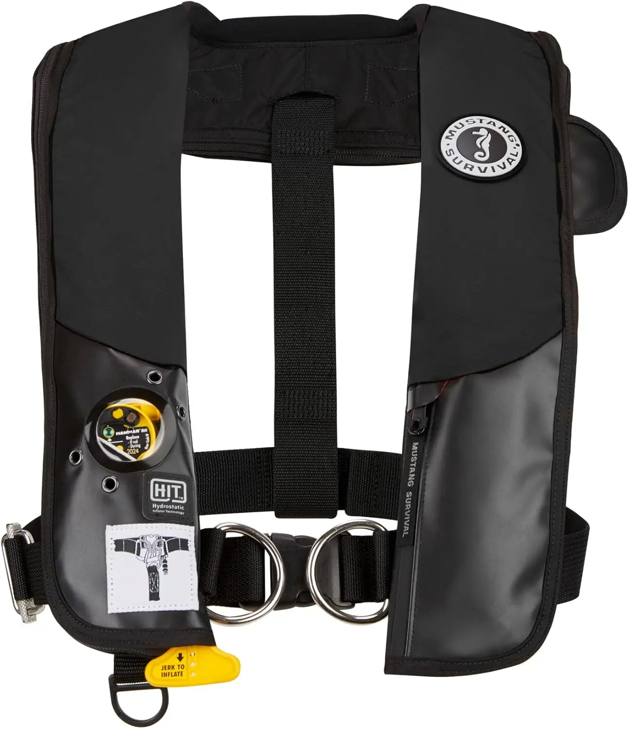 Inflatable PFD with HIT (Auto Hydrostatic) with Harness