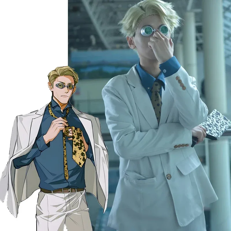 Anime Nanami Kento Cosplay Kostüm Hemd Mantel Hose Halloween Weihnachten Karneval Party Rollenspielanzug auf Lager
