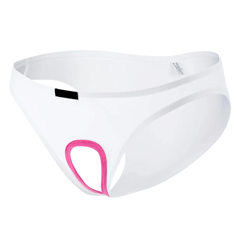 Accessary Bikini Fashion OL Office Party Work Business Formal Panties Hollow Ice Low-Waist Open Polyamide Sexy
