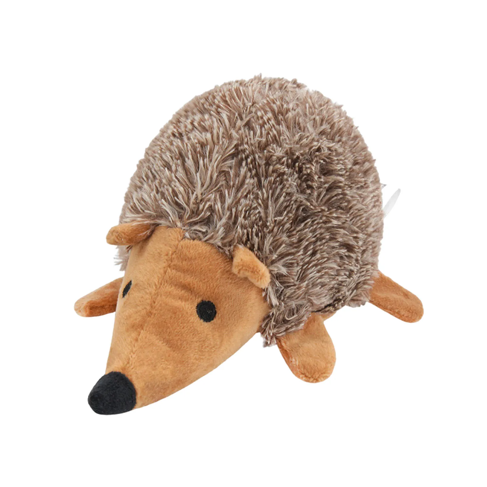 Squeaky Dog Chew Toy Bite- Cartoon Hedgehog Pet Toy Washable Dog Interactive Throwing Toy Pet Teeth Grinding & Cleaning