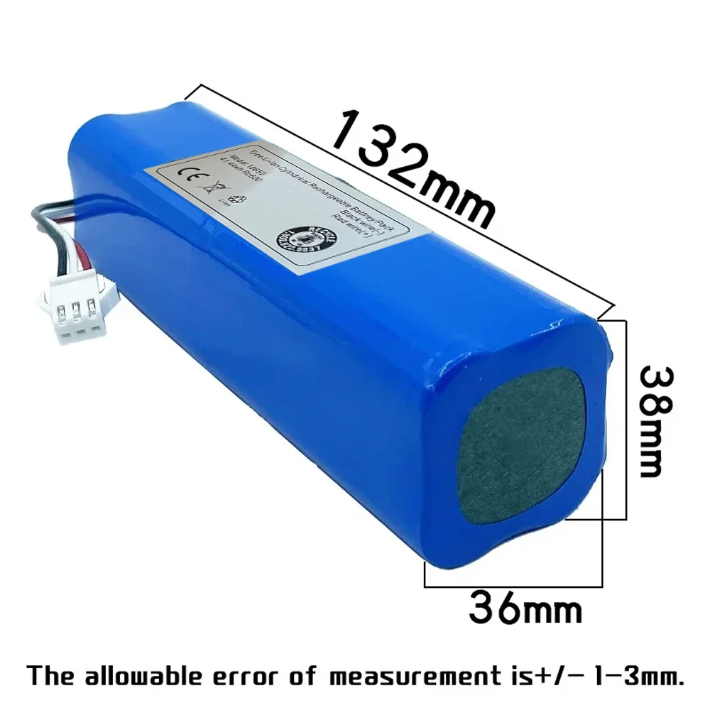 

AimJin for Xiaomi Lydsto R1 rechargeable lithium-ion , robot vacuum cleaner,viomi s9,battery pack, genuine 12800mAh