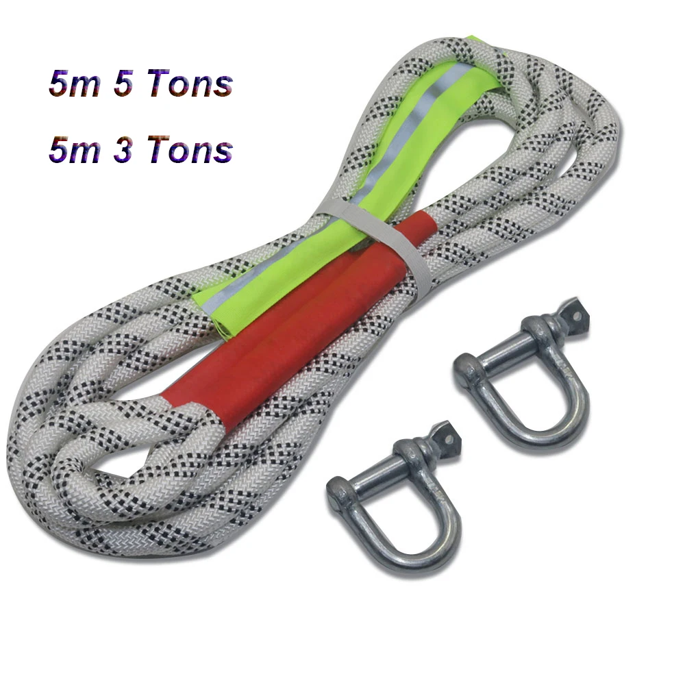 

Car Towing Rope Off-road Vehicle Can Tow 5m of Rescue Rope Upgraded Version Which Is Very Reliable and Wear-resistant