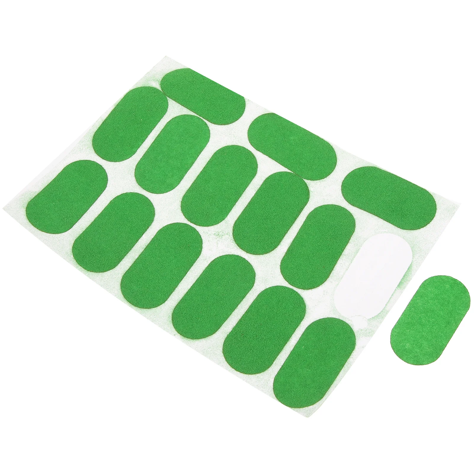 Billiards Table Green Dot Marking Sticker Cloth Repair Damaged Hole 1 Piece (oval Sticker) Stickers Fluff Kit