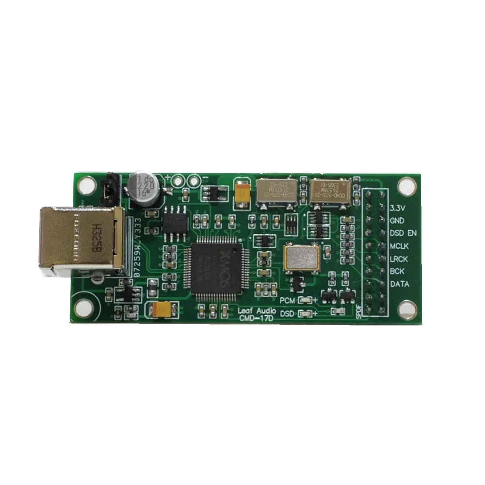 

XMOS XU208 USB Digital Interface Module Femtosecond Crystals CCHD575 DSD To I2S Card for DAC Amplifier