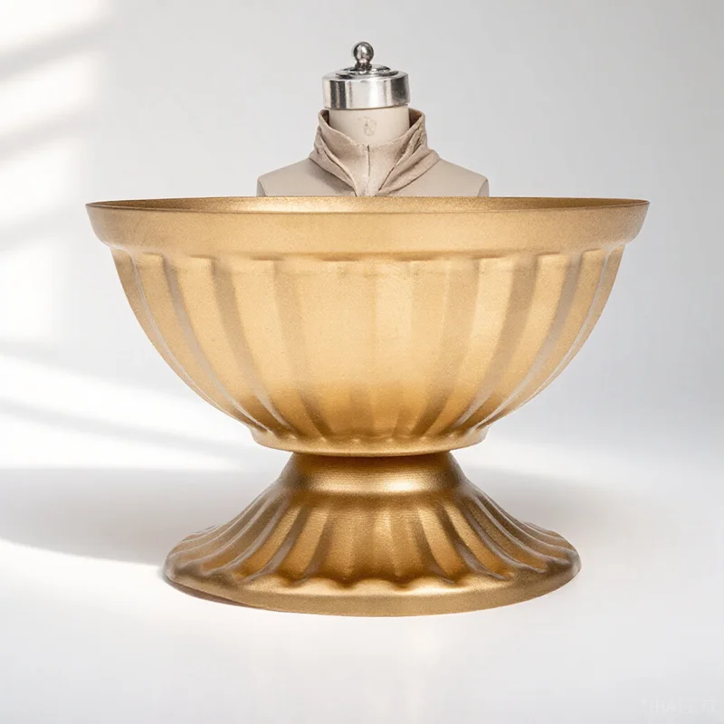 

Metal Flower Pot Modern Minimalist Design For Indoor Outdoor Decor Floral Arrangement Container Wedding Party Dried Flower