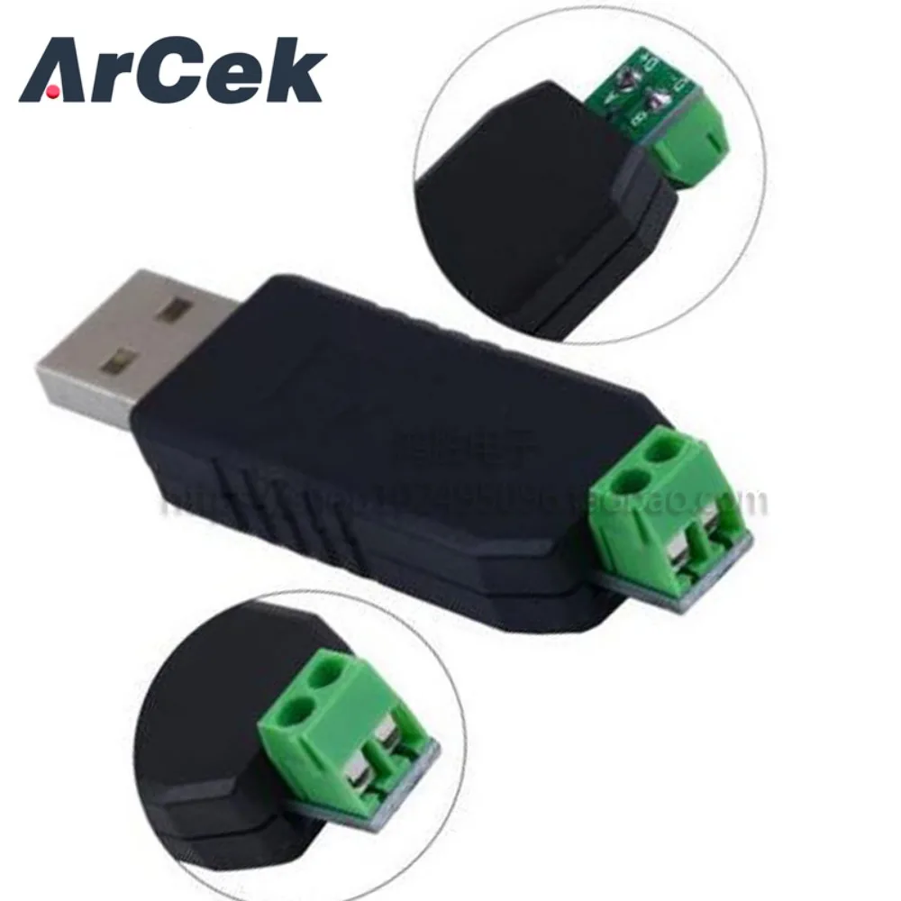 Adaptador Conversor USB para RS485, Suporta Win7 XP Vista Linux Mac OS, WinCE5.0