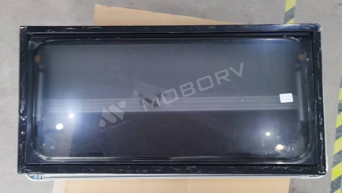 2025 MOBORV Acrylic & Aluminum RV/Caravan Window with Shade Custom Size