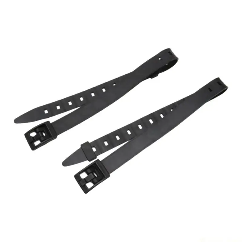 31BE Multipurpose Adjustable PVC Diving Strap Wide Buckle Type Scubas Diving Cutter Strap for Secure Attachment Easy to Use