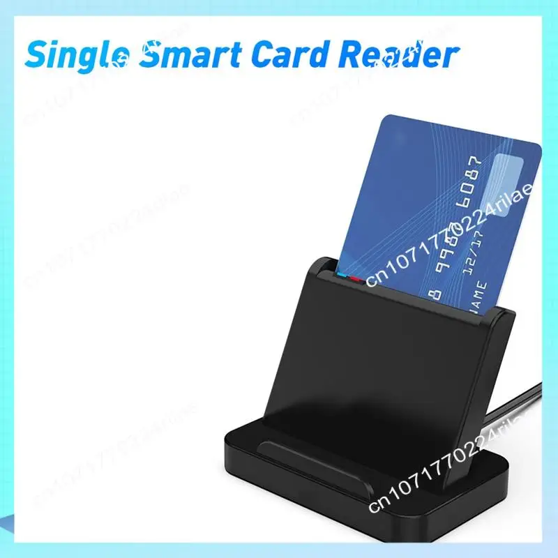 A17Z Smart Card Reader USB CAC IC ATM Smart Card Reader Universal SIM Card Reader USB-CCID ISO Connector For Windows Linux Durab