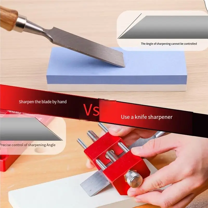 DT15 Honing Guide Sharpening Holder Angle Fixture Gauge for Woodworking Chisel Sharpening System