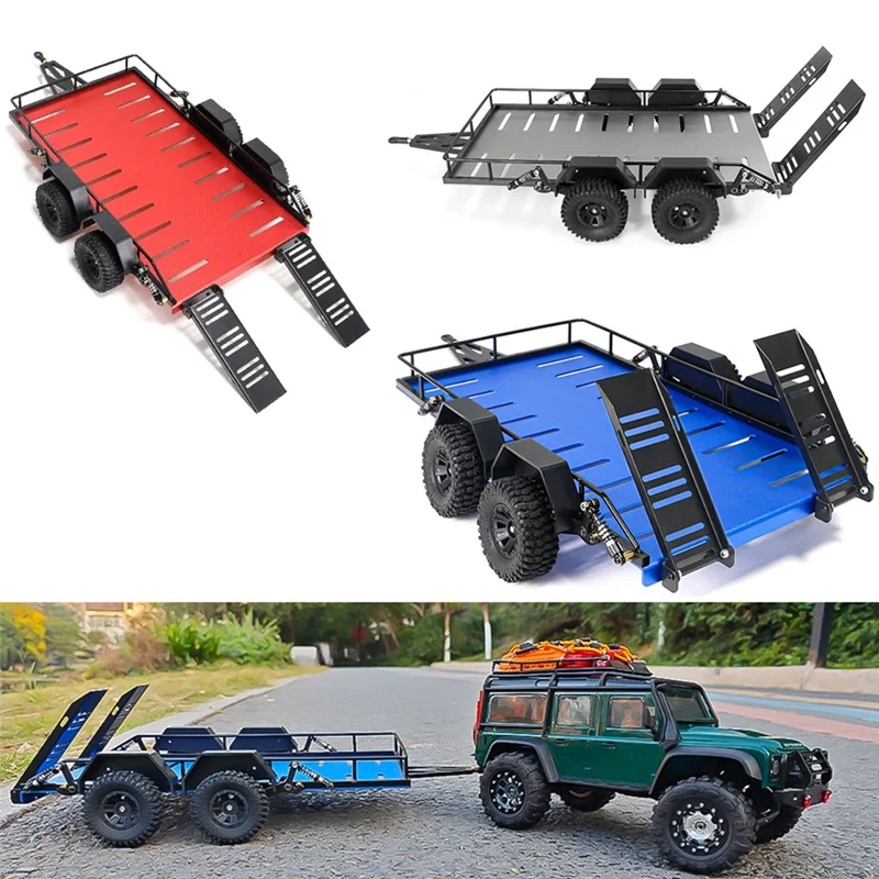 APPLIA-مطورة معدنية سيارة هوبر درب ل Traxxas 1/18 TRX4M سيارات مقطورة الثقيلة شاحنة لتقوم بها بنفسك أجزاء