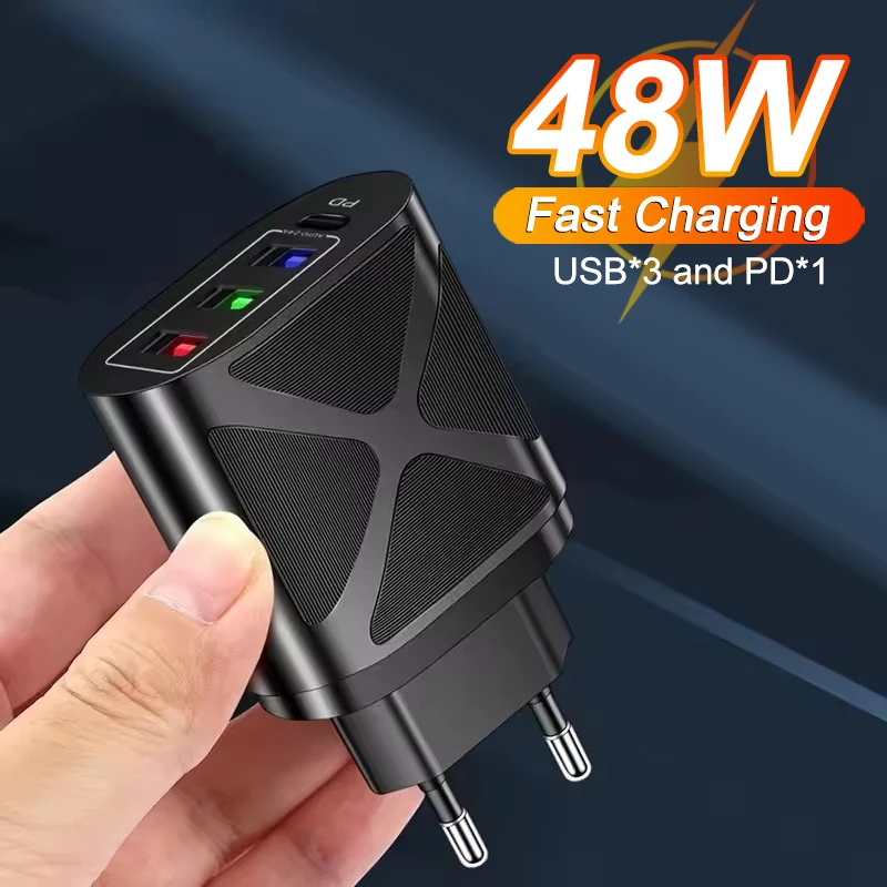 4 Ports Usb C Pd Ch… - image