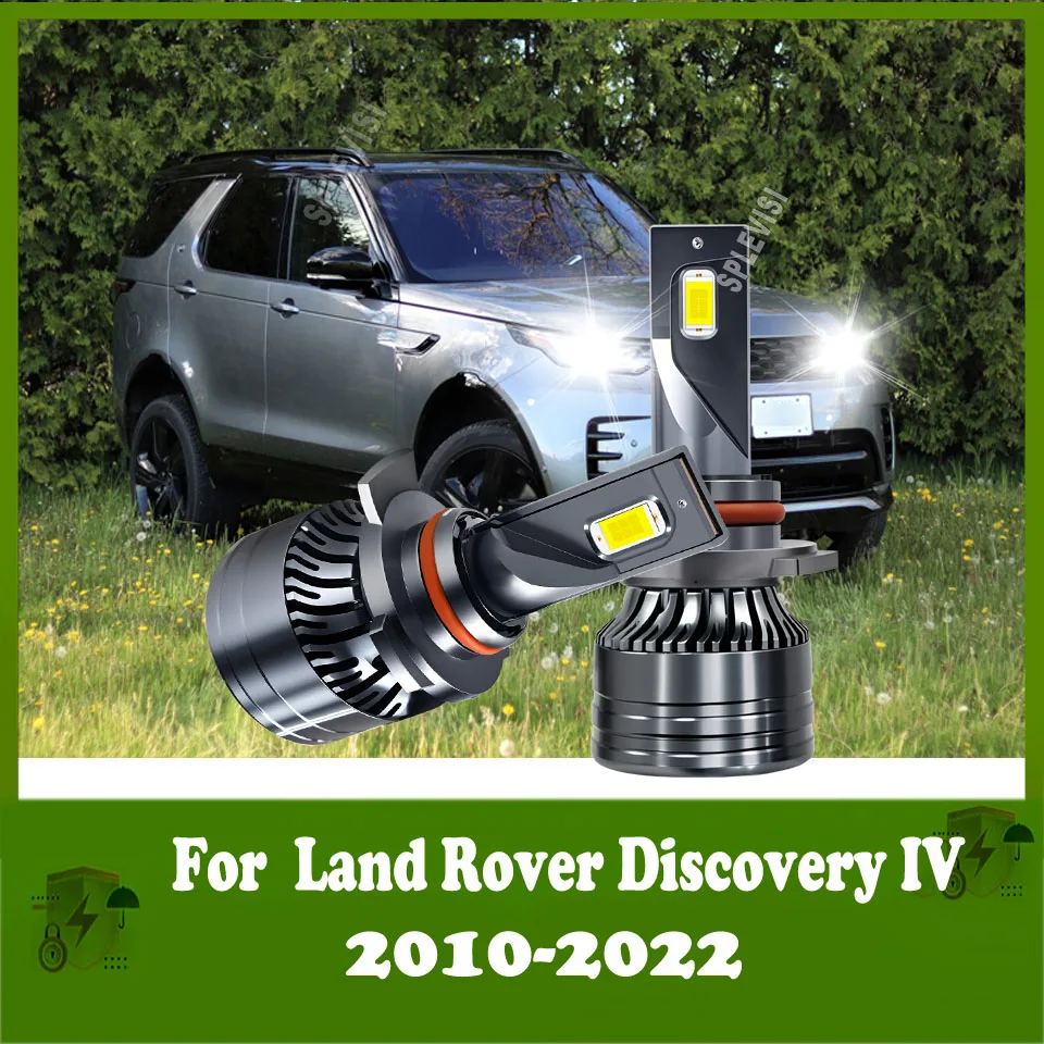 

2Pcs Car Headlight HIR2 18000LM High Bright Light For Land Rover Discovery IV 2010 2011 2012 2013 2014 2015 2016 2017 2018-2022